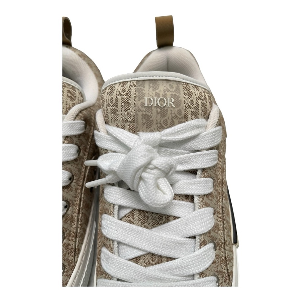 Dior B23 Skater Low Top Beige Dior Oblique Jacquar - Picture 8 of 13